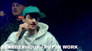 BlabberMouf  Put In Work Live at Quarantalks [upl. by Dihaz719]