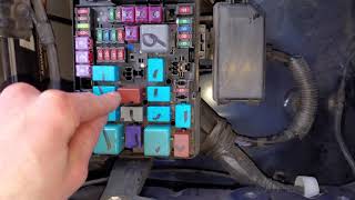 2014 Toyota Tacoma Fuel Pump Relays [upl. by Ameekahs]