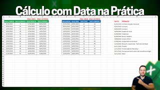 Como Calcular Dias úteis e corridos no Excel com Feriados e Finais de Semana  Diferença entre Datas [upl. by Ailuj]