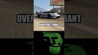 GTA 5  Truffade Thrax VS Overflod Tyrant VS Principe Deveste Eight shorts [upl. by Bucella]