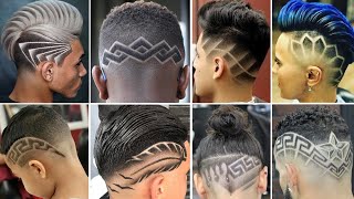 Haircut Design And Ideas For Men 2021  Best Mens Hair Tattoo Designs  New Mens Styles [upl. by Ecnar908]