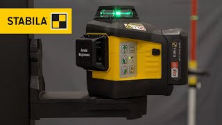 STABILA Introduces the New LAX 600 G Multiline Laser 3 x 360° [upl. by Niple]