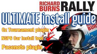 Richard Burns Rally ULTIMATE install guide Featuring NGP6 RBRCz tournaments and Pacenote plugin [upl. by Hayton]