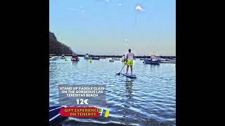 Things to do on Tenerife  Paddle Board Las Teresitas [upl. by Mcquoid283]