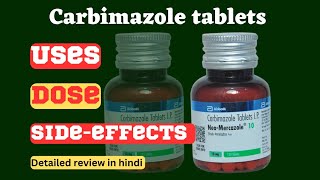 NeoMercazole tablet neo mercazole carbimazole 10 mg tablet [upl. by Seed31]