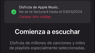 Obtén 3 meses gratis de Apple Music totalmente gratis y legal 2024 ♻️ [upl. by Slaohcin]