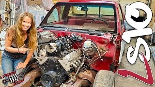 KAYLEES S10 LS SWAP BUILD the DEATHWISH LS10  DW18 [upl. by Airdnassac86]