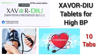 XAVRDIU Tablet Uses in Urdu  Tablet for High Blood Pressure [upl. by Archle]