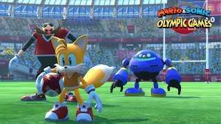 Mario amp Sonic At The Olympic Games Tokyo 2020  Rugby SevensHard Tails Yoshi amp Amy Gameplay [upl. by Scoville]