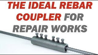 MOMENT Bolt Coupler The Ideal Coupler For Repair Works [upl. by Drawd]