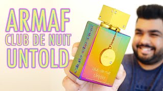 ARMAF CLUB DE NUIT UNTOLD  FRAGRANCE REVIEW [upl. by Jake]