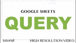 Google Sheets QUERY  Filter by Date Range using WHERE Statement Tutorial  Part 3 [upl. by Allana]