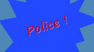 Sirène Police Nationale Française [upl. by Atinnek]