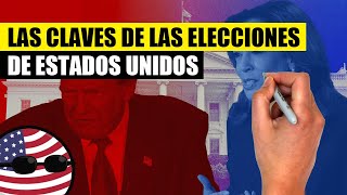 ✅ Las CLAVES de las elecciones de ESTADOS UNIDOS en 10 minutos [upl. by Olemrac]