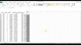 Calculating Log Returns [upl. by Ronyar]