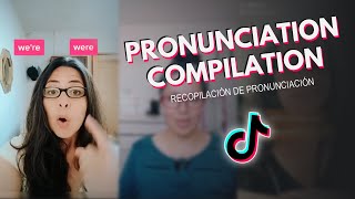 TikTok Pronunciation Compilation  Dilo en Inglés [upl. by Spillihp]