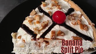 Best Banana Split Pie Recipe [upl. by Adolf]