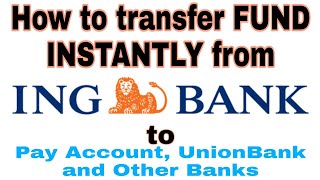 How to transfer fund from ING Bank App 2021 Tutorial [upl. by Anastasio]