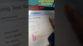 Army Ordnance Corps JOA  Clerk Typing Test कैसा होगा [upl. by Preciosa]