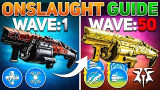 Complete Onslaught Salvation Guide Expert Onslaught amp Shiny Weapons  Destiny 2 Revenant [upl. by Rogerg]