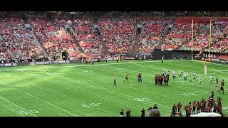 BC Lions Vs Saskatchewan Roughriders July 13th 2024 4th Quarter Sean Whyte 20 Yard Field Goal [upl. by Rossi]