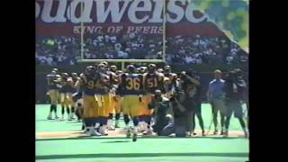 St Louis Rams first game in 1995 sights and sounds with Kroenke interview [upl. by Levin]