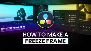 How to Freeze Frame in Davinci Resolve [upl. by Ntisuj]