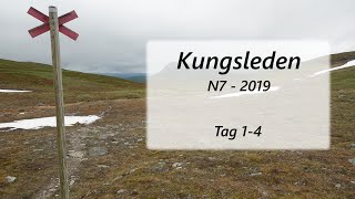 KUNGSLEDEN 2019 N7 Abschnitt 1 Hemavan  Ammarnäs [upl. by Niamjneb]