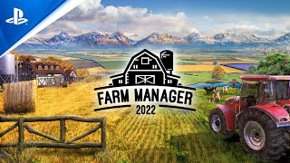 Farm Manager 2022  Official Trailer  PS4 [upl. by Sinclare]