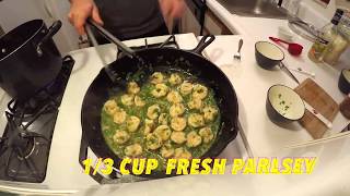 Shrimp Scampi Pasta Recipe TimeLapse Cooking [upl. by Noloc]