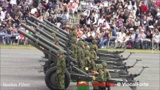 Tchaikovskys 1812  Cincinnati Symphony  synced w JGSDF 105mm Cannons  FUN BITS 042quot and 232quot [upl. by Ela382]