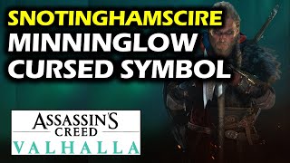 Minninglow Destroy Cursed Symbol Artifact  Snotinghamscire  Assassins Creed Valhalla [upl. by Aramot]