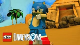 LEGO Dimensions  Sonic The Hedgehog Free Roam [upl. by Lutero]