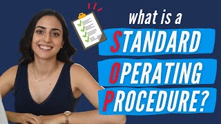 What is an SOP Standard Operating Procedure  Lifehack Method [upl. by Lagasse326]