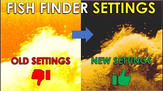 Best Settings to Find Bass on Fish Finder  Sonar Setup Lowrance Humminbird Garmin [upl. by Wootten]