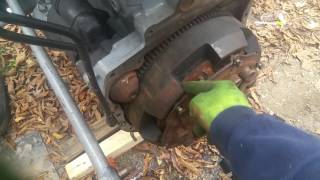 Massey 165 clutch replacement [upl. by Jojo]