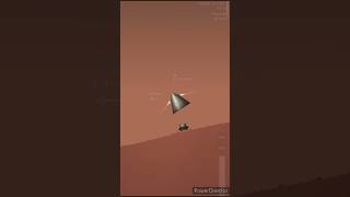 Rover Landing sequence on Mars in Spaceflight simulator sfsshorts [upl. by Airednaxela868]