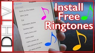 UPDATED  How To Install Free Ringtones For iPhone 6s 5s 4s 6 Plus [upl. by Irtemed172]