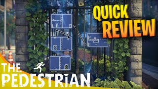 The Pedestrian Review  The Greatest Puzzle Game Ever [upl. by Yenhoj]