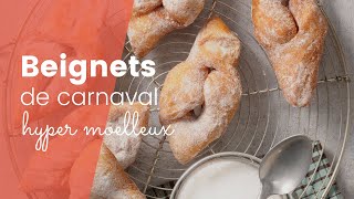 Les recette des beignets de carnaval hyper moelleux [upl. by Connie]