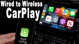 How To Convert WIRED to WIRELESS CarPlay [upl. by Nananne816]