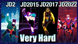 HARDEST Choreography From EACH JUST DANCE Game [upl. by Aihceyt283]