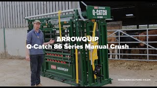 Arrowquip QCatch 86 Series Cattle Crush Demonstration [upl. by Essyle647]