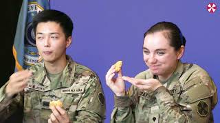 US Army MREs vs Korean MREs The taste test [upl. by Ailekahs851]