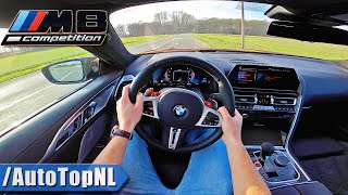 BMW M8 Competition 625HP POV Test Drive by AutoTopNL [upl. by Yrelbmik]