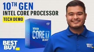 10th Gen Intel Core Processor  Tech Demo from Best Buy [upl. by Lletnohs]