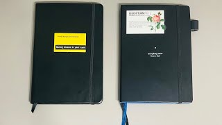 로이텀 vs 로디아 노트 비교 Leuchtturm vs Rhodia [upl. by Kassey]