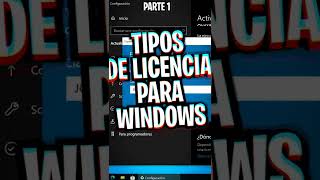 Tipos de Licencia en Windows [upl. by Pilar]