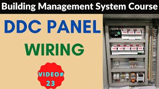 DDC panel Wiring Diagram  BMS Training 2021 [upl. by Ayikin221]