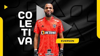 ENTREVISTA AO VIVO DO GOLEIRO EVERSON 07032023 [upl. by Irbua]